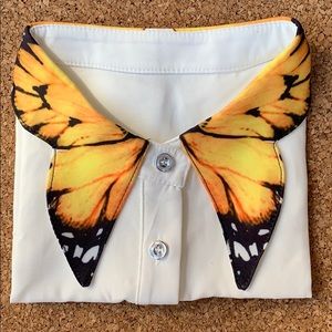 NWOT Butterfly Collar Dickie - 3pc